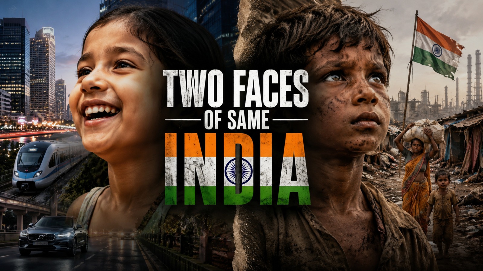 Two faces of Same India