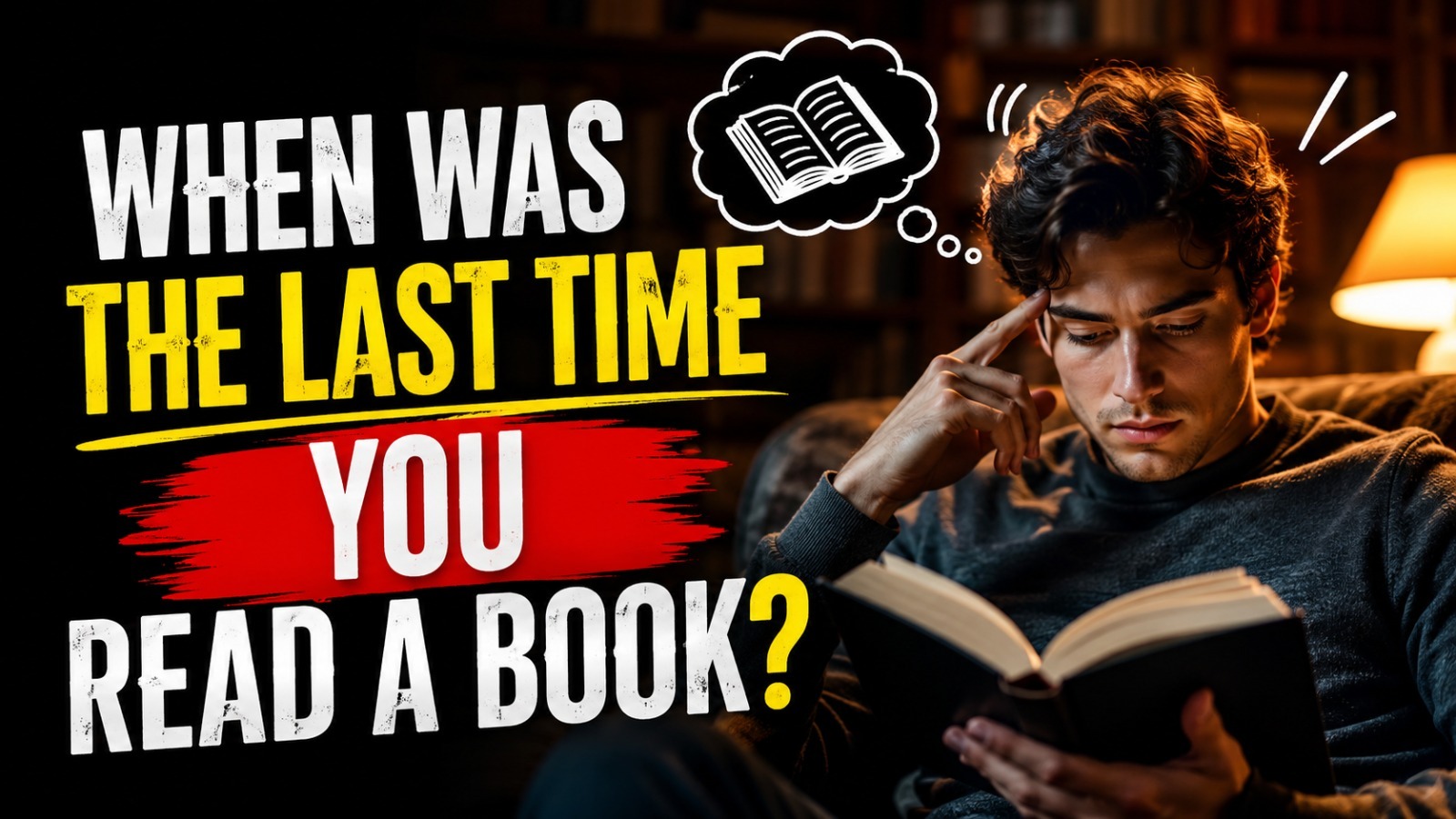 When Was The Last Time You Read A Book?